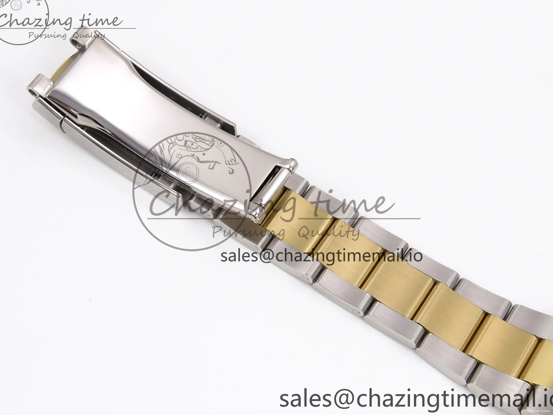 0215 DateJust 41 126333 EWEF Best Edition YG Stick Dial on SS YG Oyster Bracelet A Durable 971